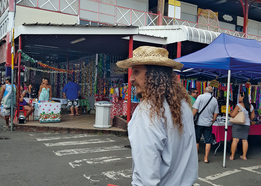 Bien connu en Polynésie, Père Christophe officie à la Cathédrale de Papeete et a fait des sans-abris un combat sociétés acharné ©Tahiti Pacifique 